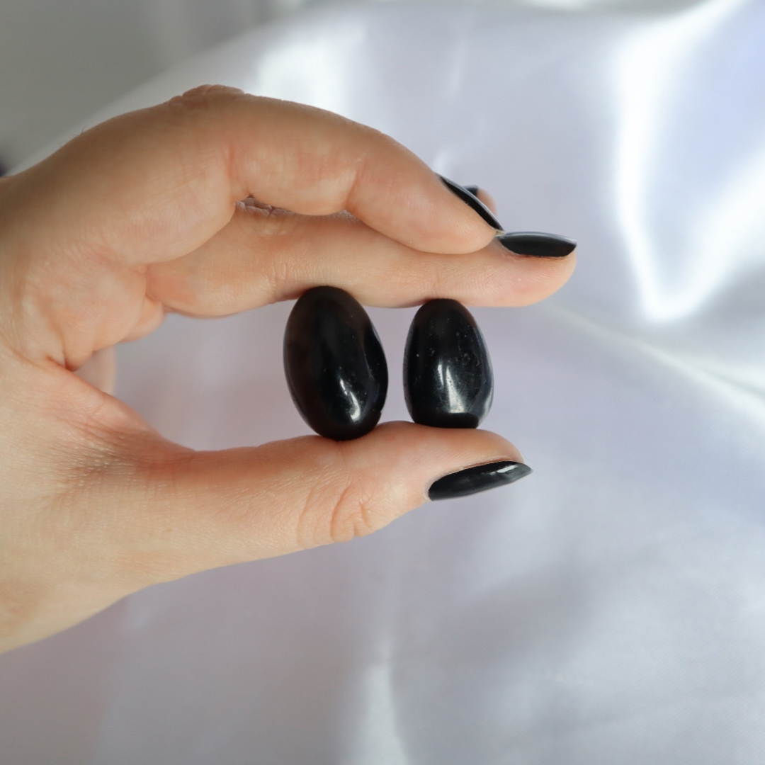 Sachet de tourmaline noire